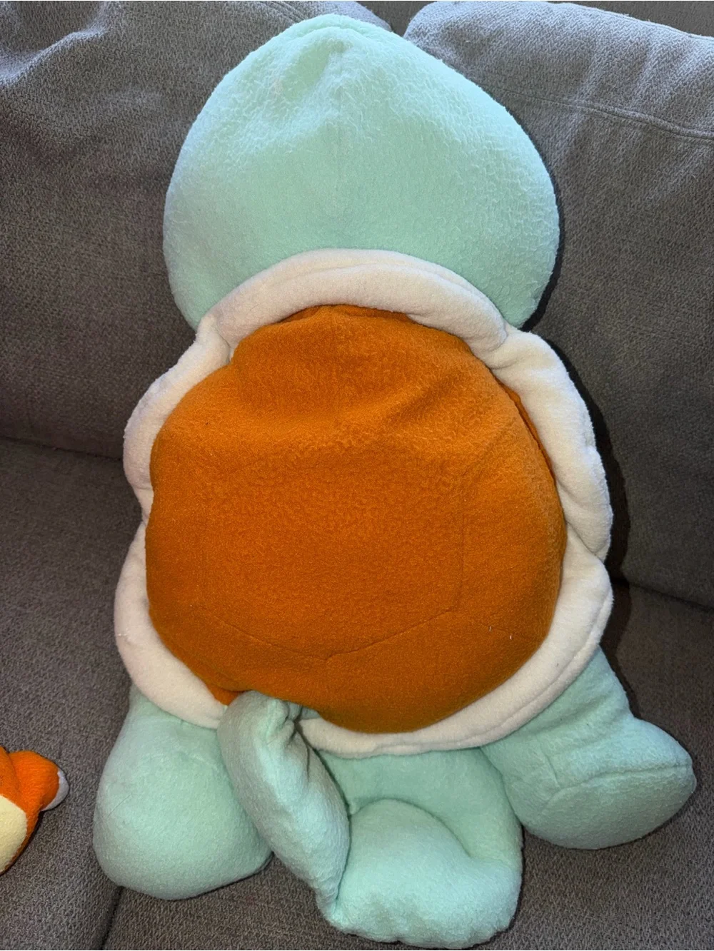 VTG 1990s Pokemon Plush SQUIRTLE  & Charmander Body Pillow Pal Cushion Cuddle